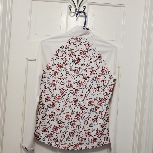 FAIRWAY & GREENE Wesley Pullover Floral Print/Style L12229 Sz. Small Activewear - Picture 10 of 10
